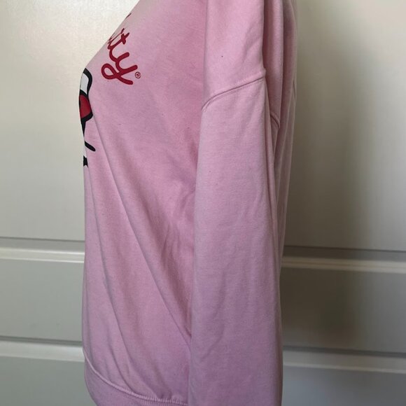 Hello Kitty By Sanrio Pink Pullover Long Sleeve Crew Neck Sweatshirt  Size XS - Picture 8 of 9